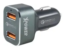 Încărcător auto XPower, negru