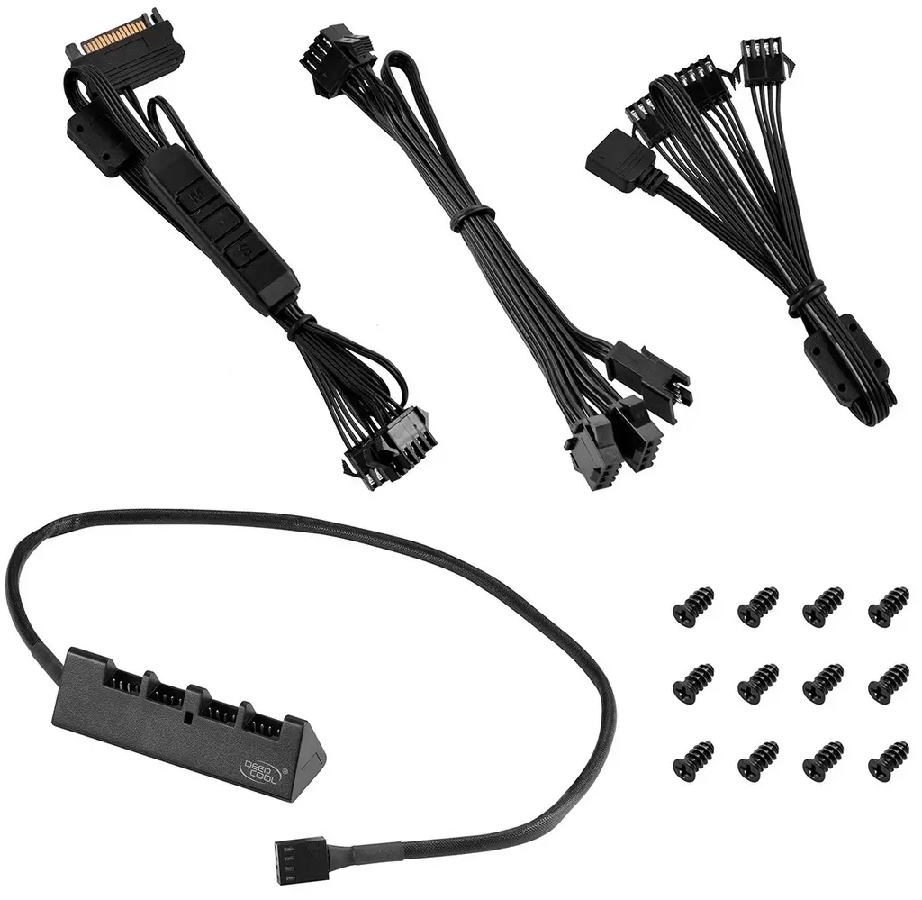 Вентилятор для корпуса Deepcool RF 120 3in1 RGB