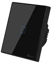 Умный выключатель Sonoff T3EU1C, черный