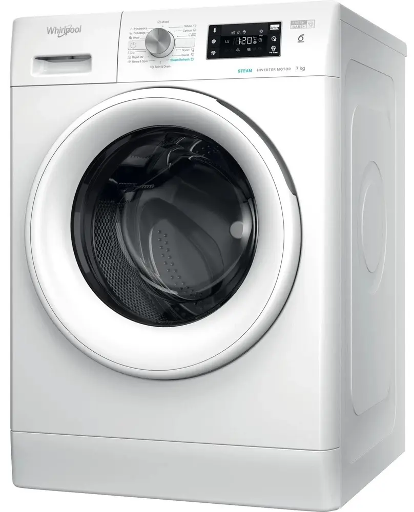 Maşină de spălat rufe Whirlpool FFB 7459 WV EE, alb pe tehnoparc.md Maşină de spălat rufe Whirlpool FFB 7459 WV EE, alb