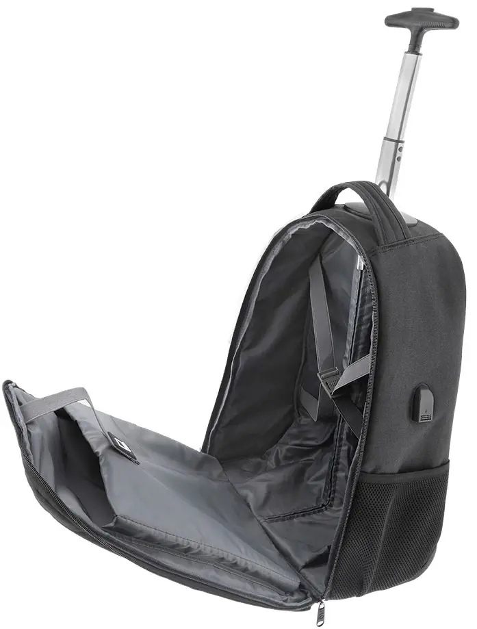 Rucsac Tellur Rolly Laptop Troller, negru