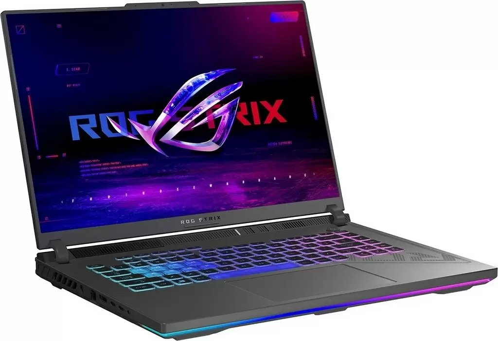 Ноутбук Asus ROG Strix G16 G614JZ (16.0"/QHD+/Core i7-13650HX/16ГБ/1ТБ/GeForce RTX 4080 12ГБ), серый