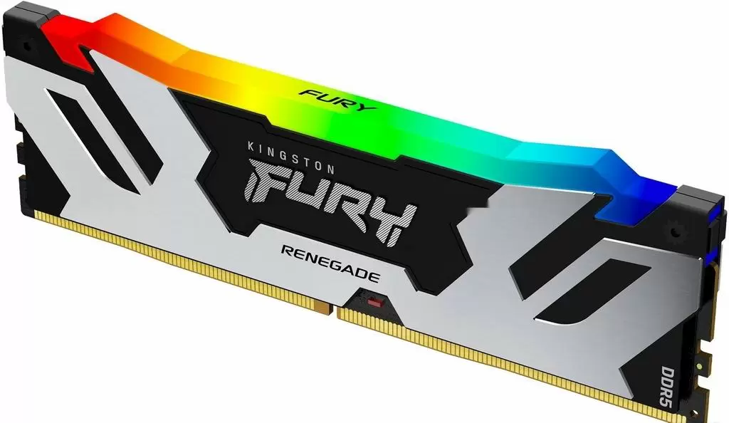 Memorie Kingston Fury Renegade Silver RGB 16GB DDR5-6400MHz, CL32, 1.4V