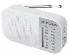 Radio portabil Muse M-025 RW, alb