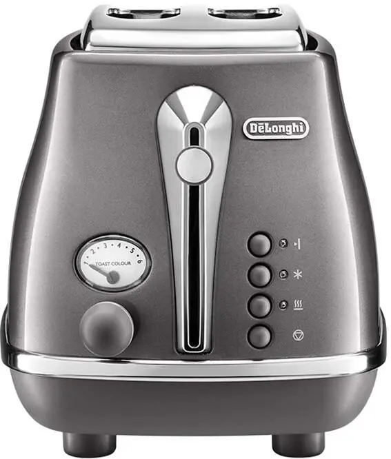 Prăjitor de pâine DeLonghi CTOT 2103.GY, gri