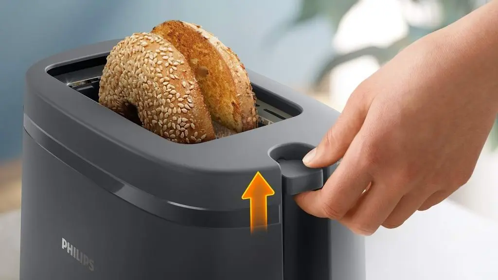 Prăjitor de pâine Philips HD2510/90, negru