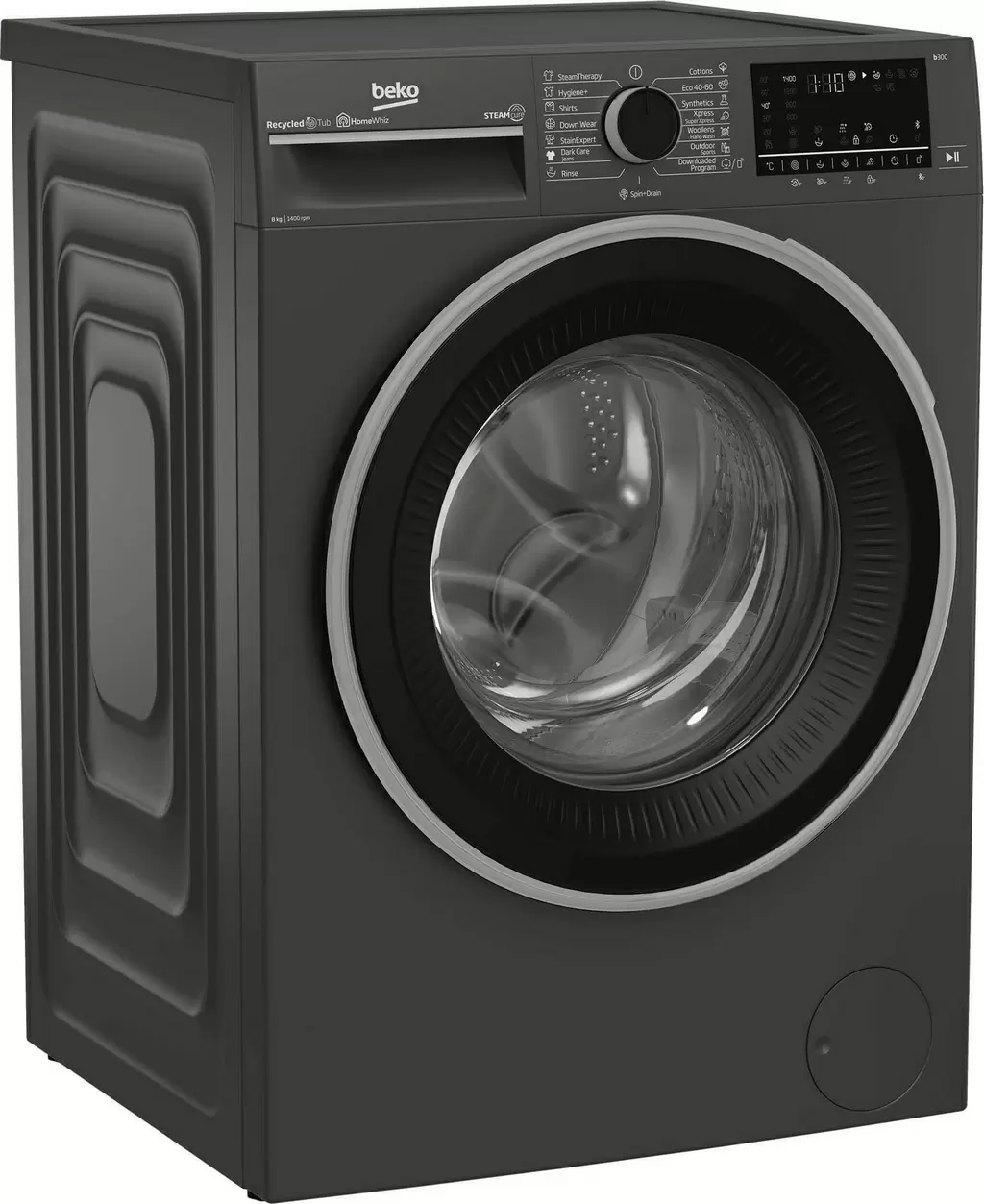 Maşină de spălat rufe Beko B5WFU58415M, gri