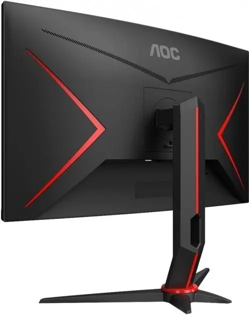 Монитор Aoc CQ27G2U, черный/красный