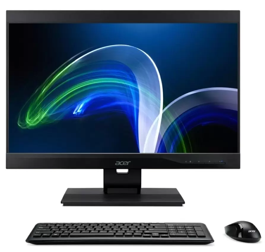 All-in-One Acer Veriton Z4880G (23.8"/FHD/Core i5-1140G7/8GB/256GB/Intel Iris Xe/Win10Pro), negru