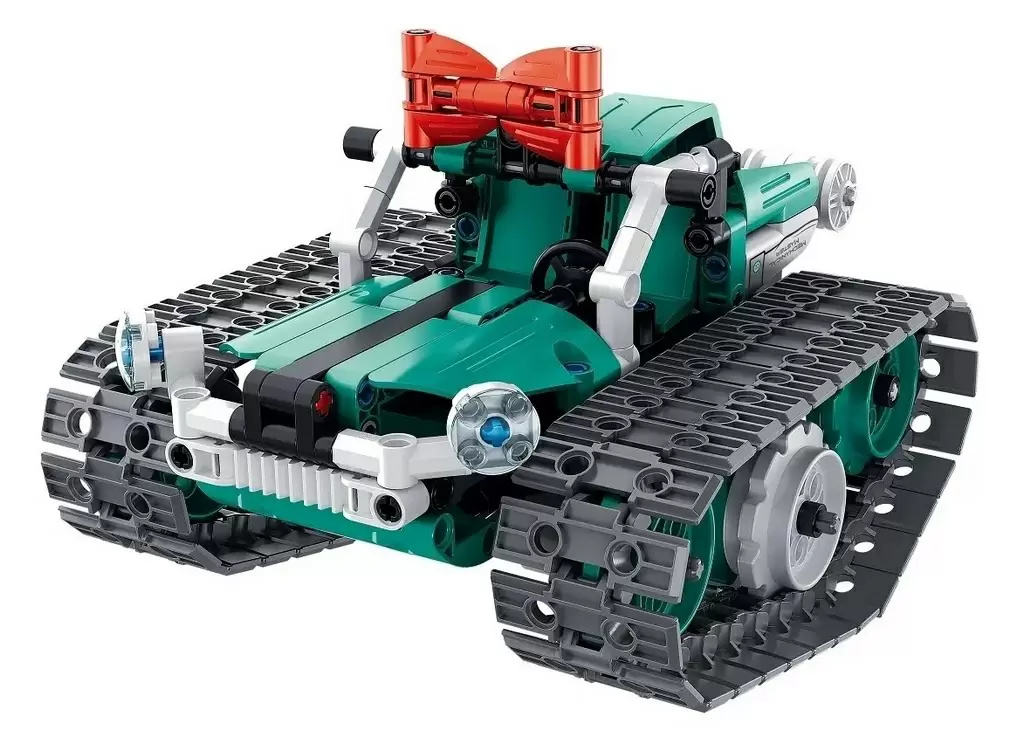 Jucărie teleghidată XTech R/C 3 in 1 Robot, verde