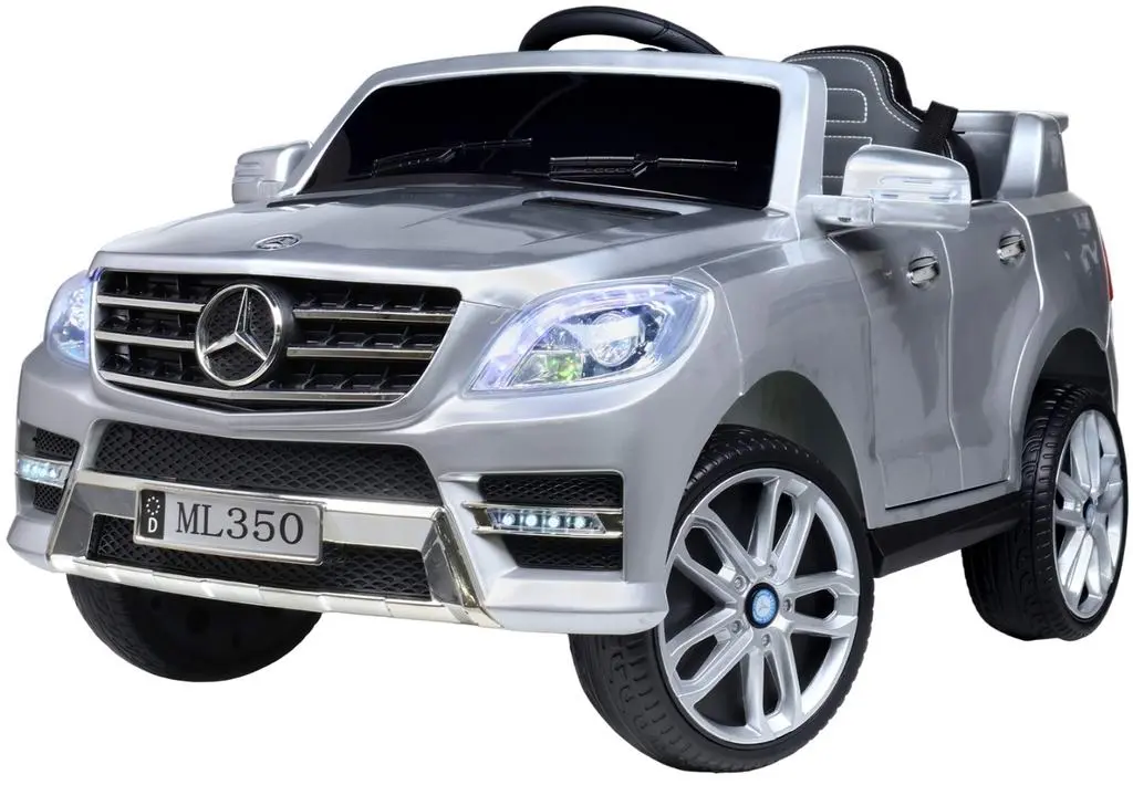 Mașină electrică FunFit Mercedes-Benz ML350, argintiu