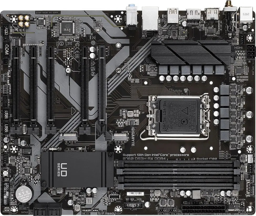 Placă de bază Gigabyte B760 DS3H AX DDR4