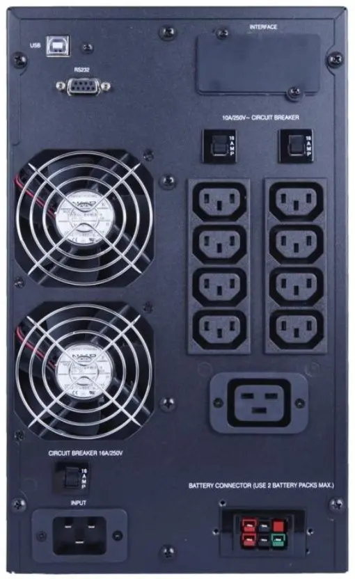 Источник бесперебойного питания PowerCom MAC-3000 на tehnoparc.md Источник бесперебойного питания PowerCom MAC-3000