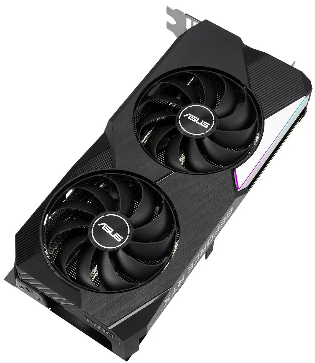 Placă video Asus GeForce RTX3060Ti 8GB GDDR6 Dual OC V2