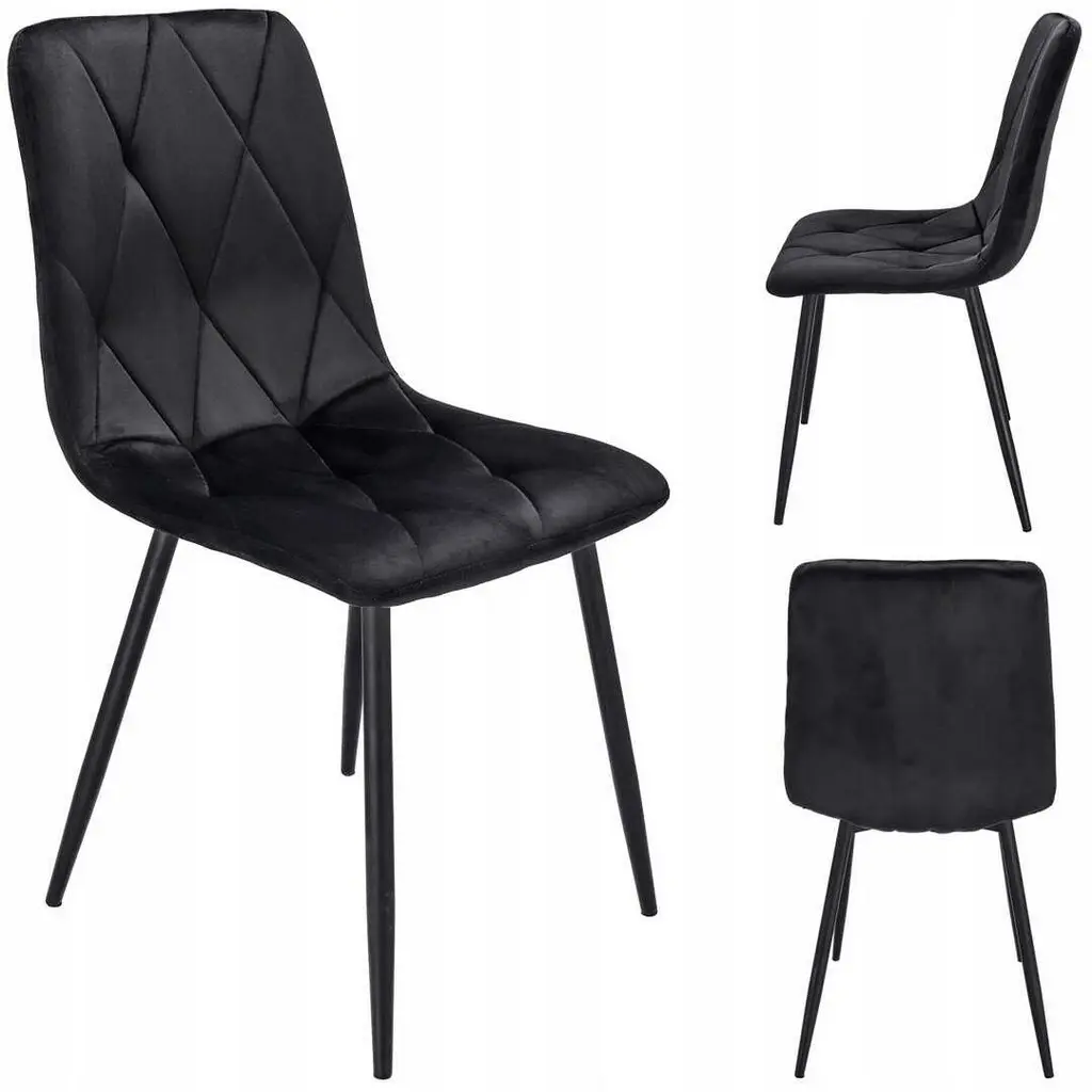 Scaun Jumi Piado SD-998698, negru