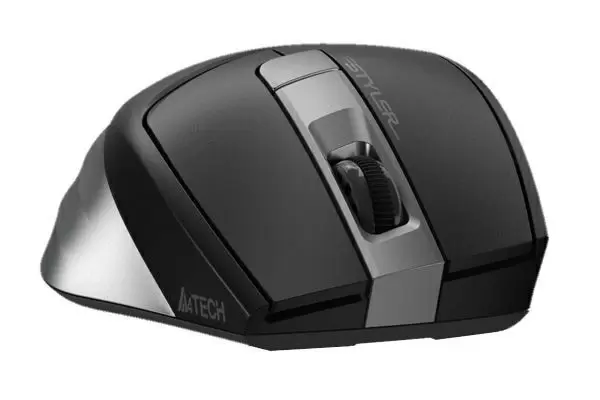Мышка A4Tech Fstyler FG35, черный/серый