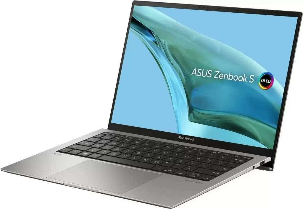 Ноутбук Asus Zenbook S 13 UX5304VA (13.3"/2.8K/Core i7-1355U/16ГБ/1ТБ/Intel Iris Xe/Win 11), серый