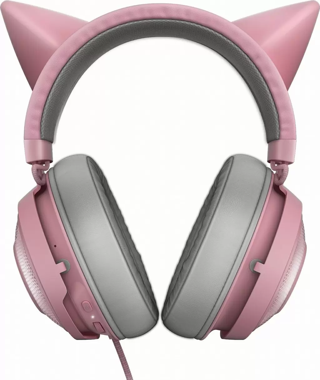 Căşti Razer Kraken Kitty Quartz, roz