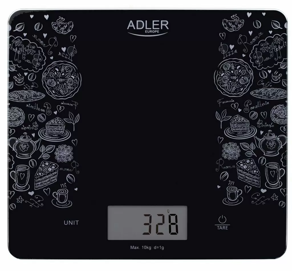Весы кухонные Adler AD-3171, черный