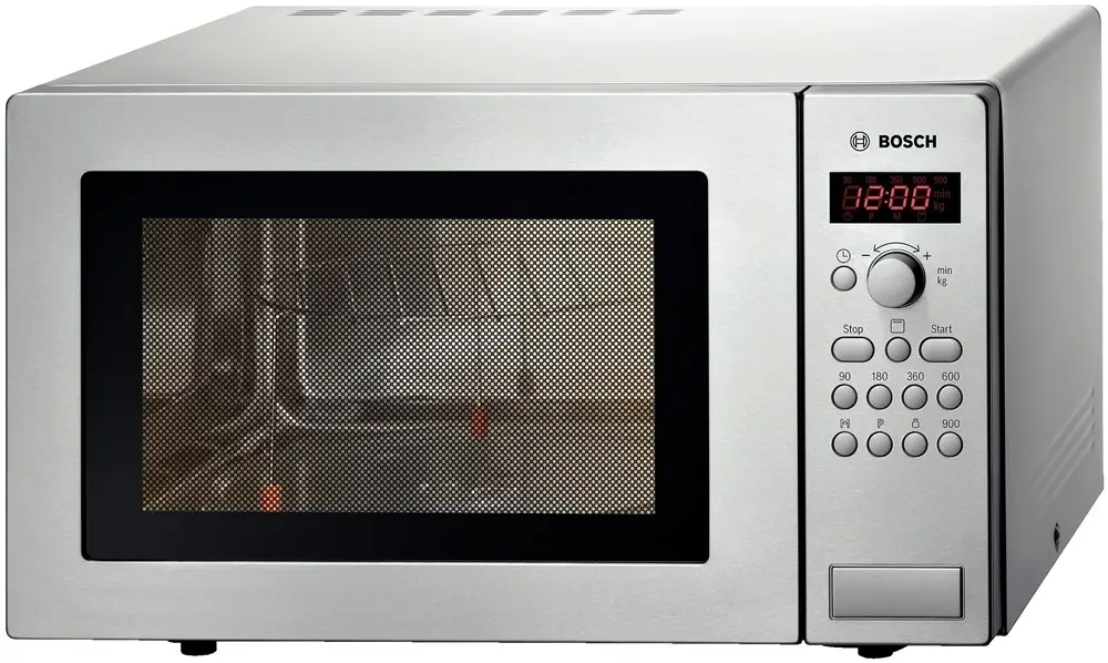 Cuptor cu microunde Bosch HMT84G451, argintiu