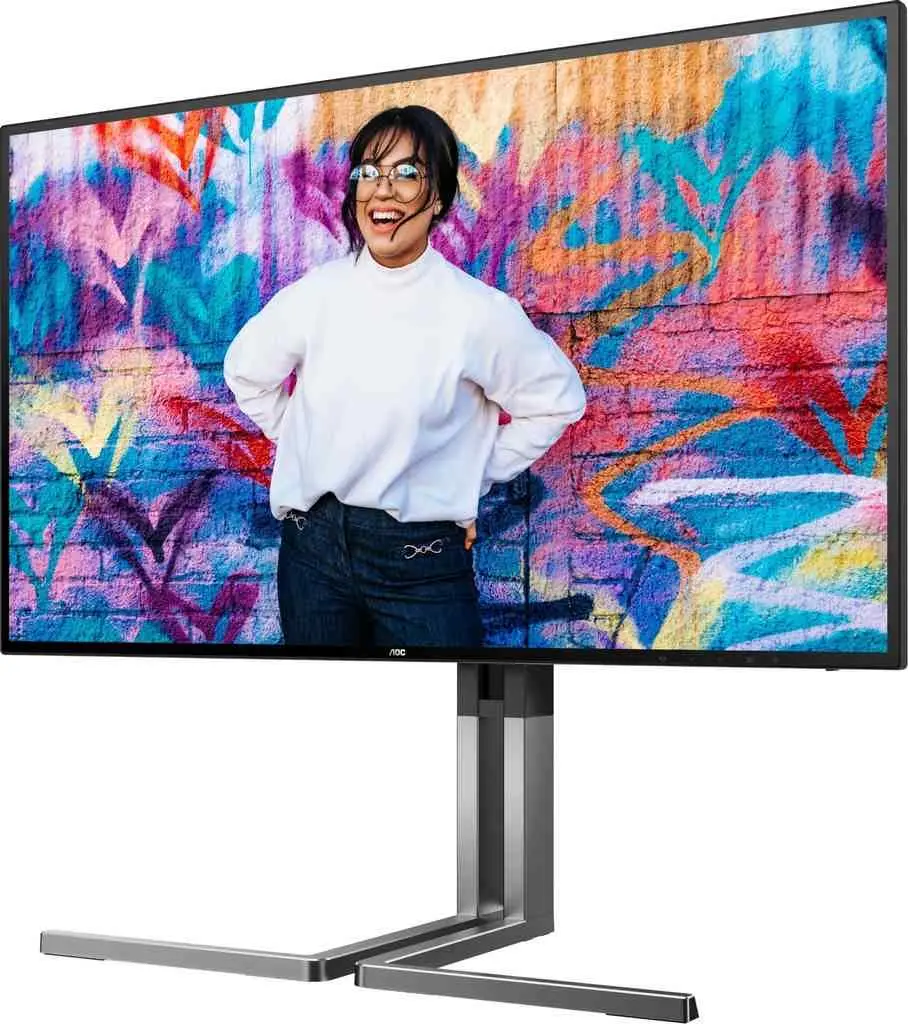Monitor Aoc U27U3CV, argintiu