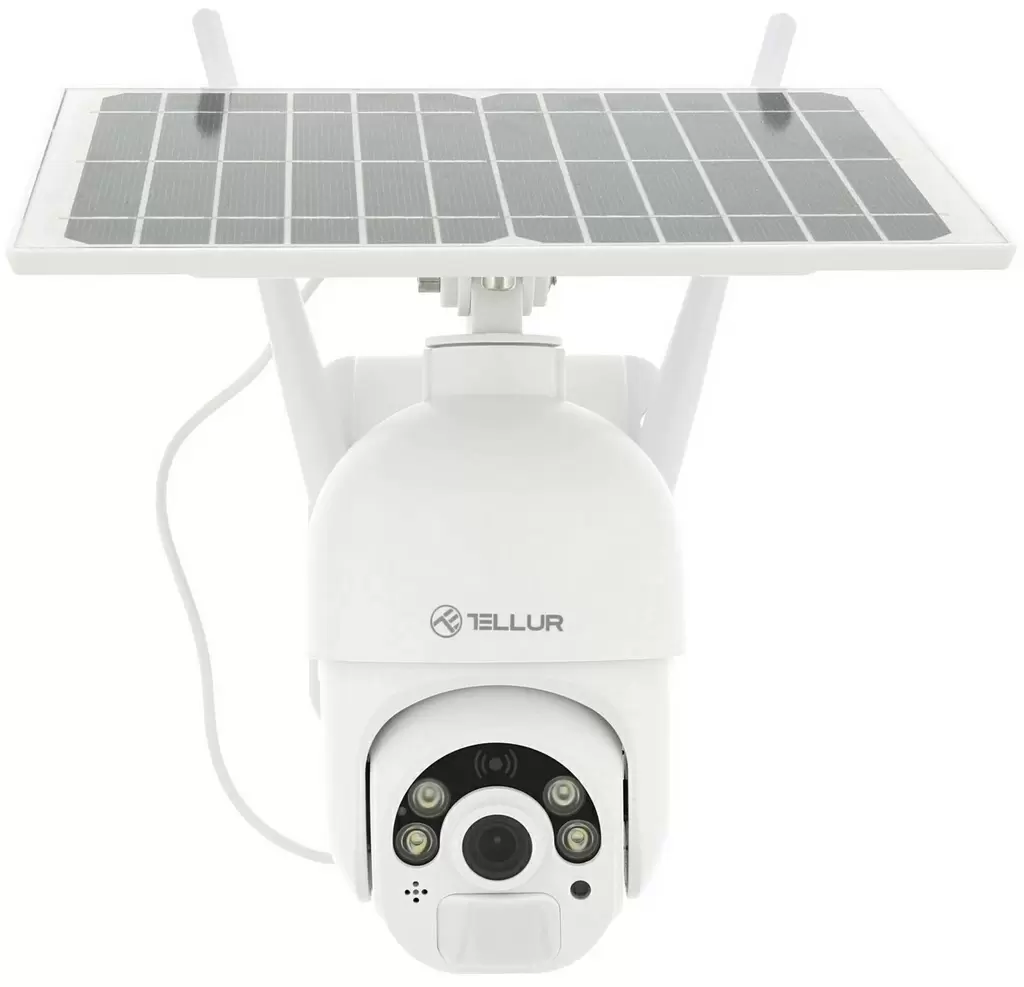 Камера видеонаблюдения Tellur Solar TLL331301, белый