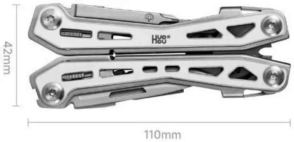 Multitool Huohou HU0254, inox