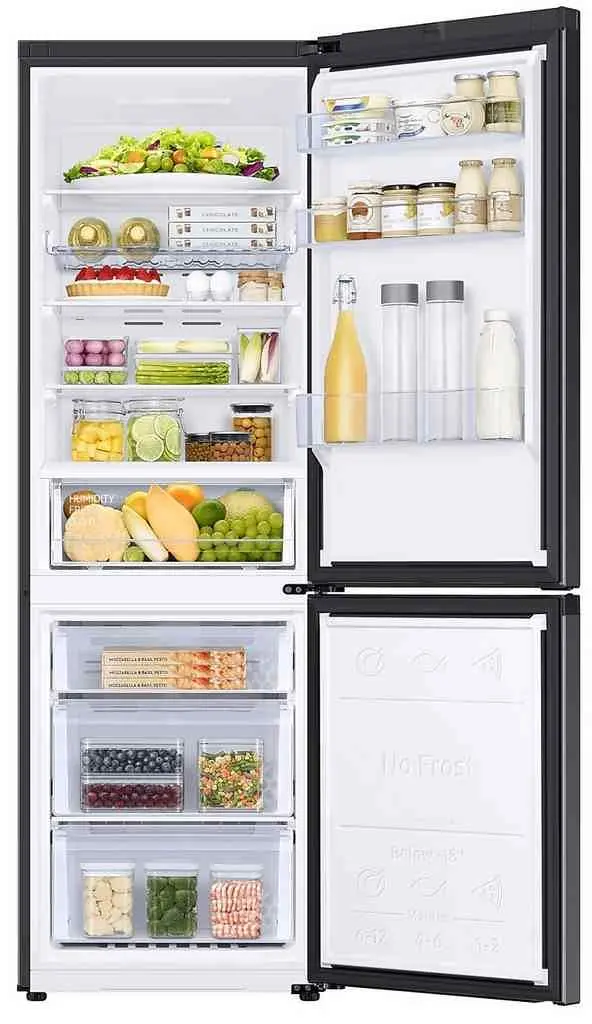 Холодильник Samsung RB34C672DBN/EF, черный
