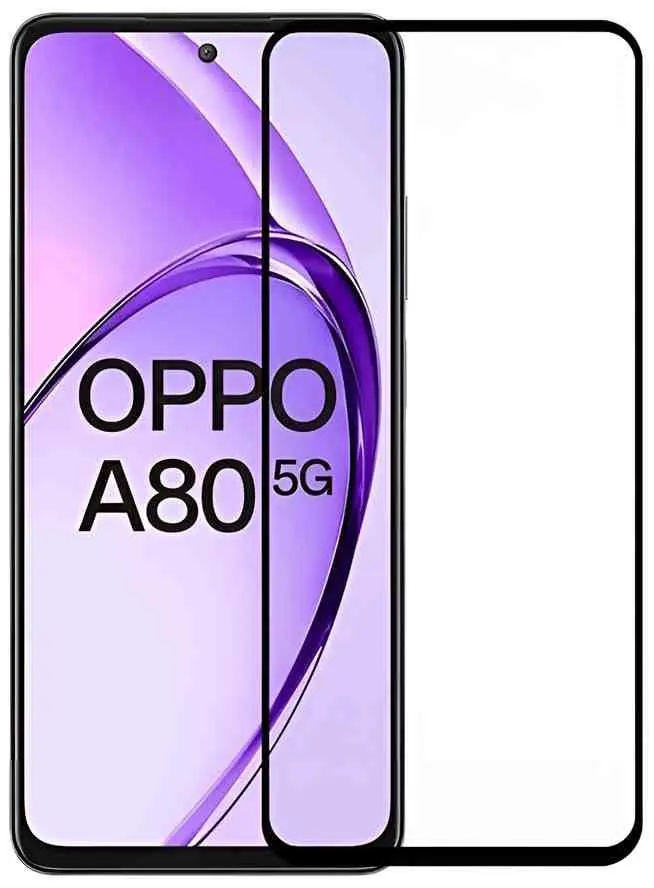 Защитное стекло Helmet Diamond Glass 5D Oppo A80 5G Black