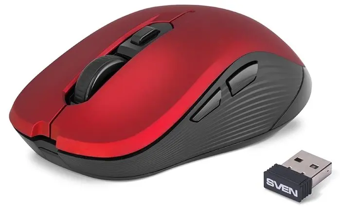 Mouse Sven RX-560SW, roșu