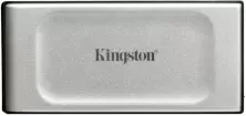 Внешний SSD Kingston XS2000 2TB, серебристый