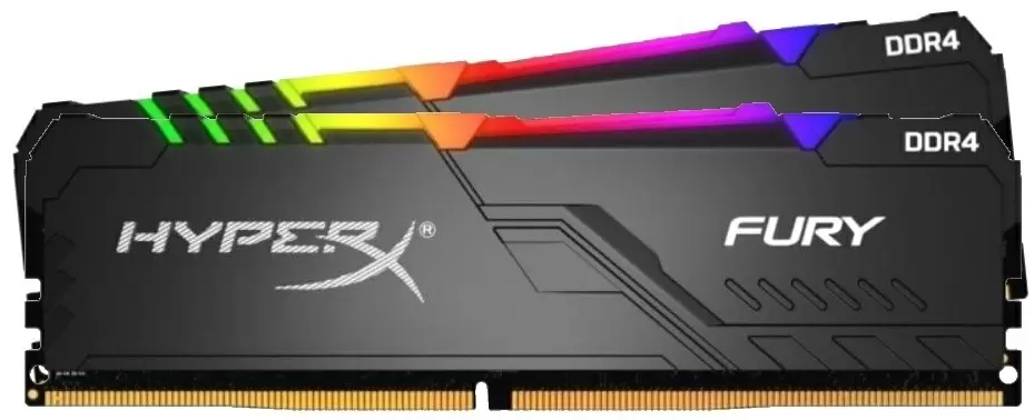 Memorie Kingston HyperX Fury RGB 32GB (2x16GB) DDR4-3600MHz, CL18, 1.35V