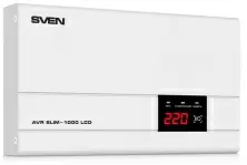 Стабилизатор напряжения Sven SLIM AVR -1000 LCD