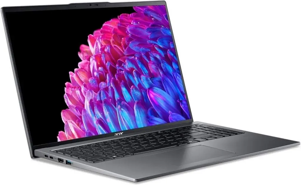 Laptop Acer Swift Go 16 OLED SFG16-72 (16.0"/3.2K/Core Ultra 7 155U/16GB/1TB), gri pe tehnoparc.md Laptop Acer Swift Go 16 OLED SFG16-72 (16.0"/3.2K/Core Ultra 7 155U/16GB/1TB), gri