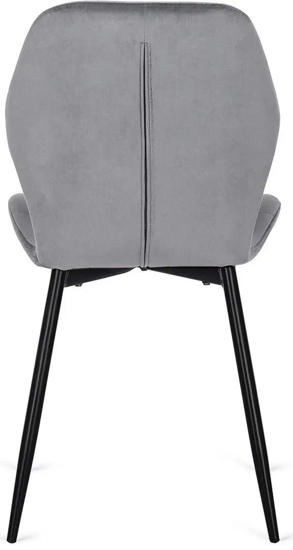 Scaun Mebel Elite Lucky, gri/negru