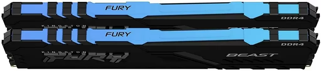 Memorie Kingston Fury Beast RGB 32GB (2x16GB) DDR4-3200MHz, CL16, 1.35V