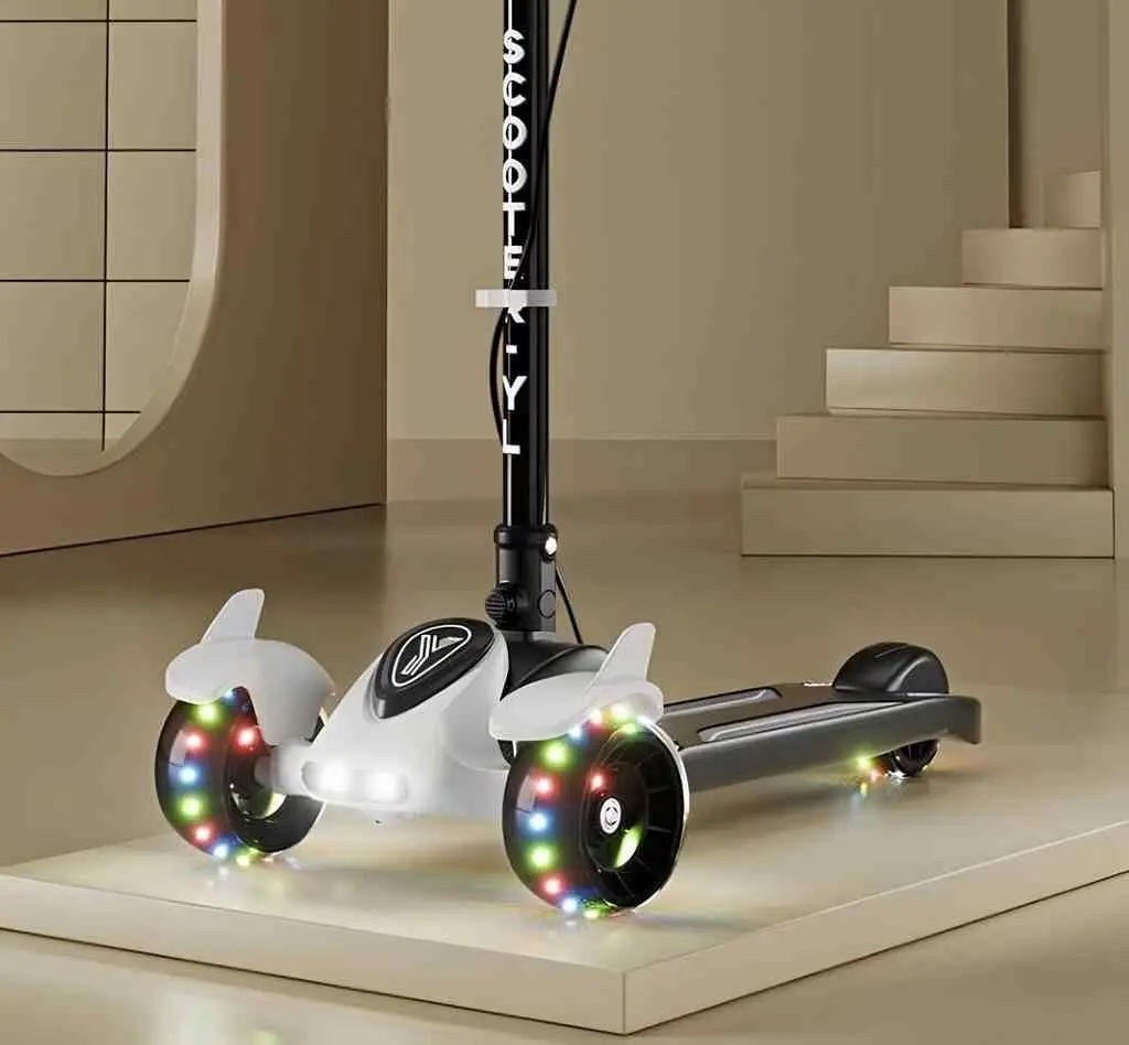 Самокат 4Play AT67, черный на tehnoparc.md Самокат 4Play AT67, черный