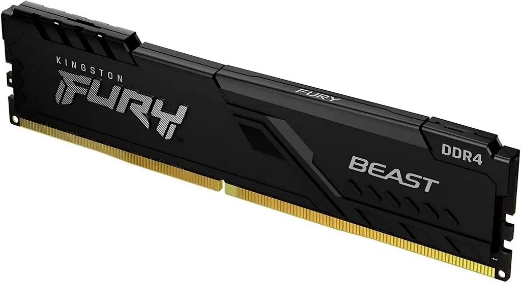 Оперативная память Kingston Fury Beast 4GB DDR4-3200MHz, CL16-18-18, 1.35V