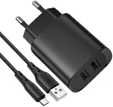 Încărcător Jokade Yiyue with USB to Micro-USB, negru