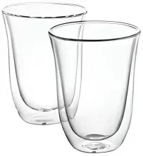 Набор стаканов Delonghi 220ml 2pcs, прозрачный