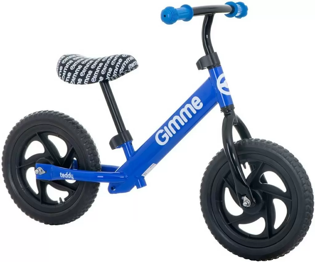 Bicicletă fără pedale Gimme Teddy, albastru