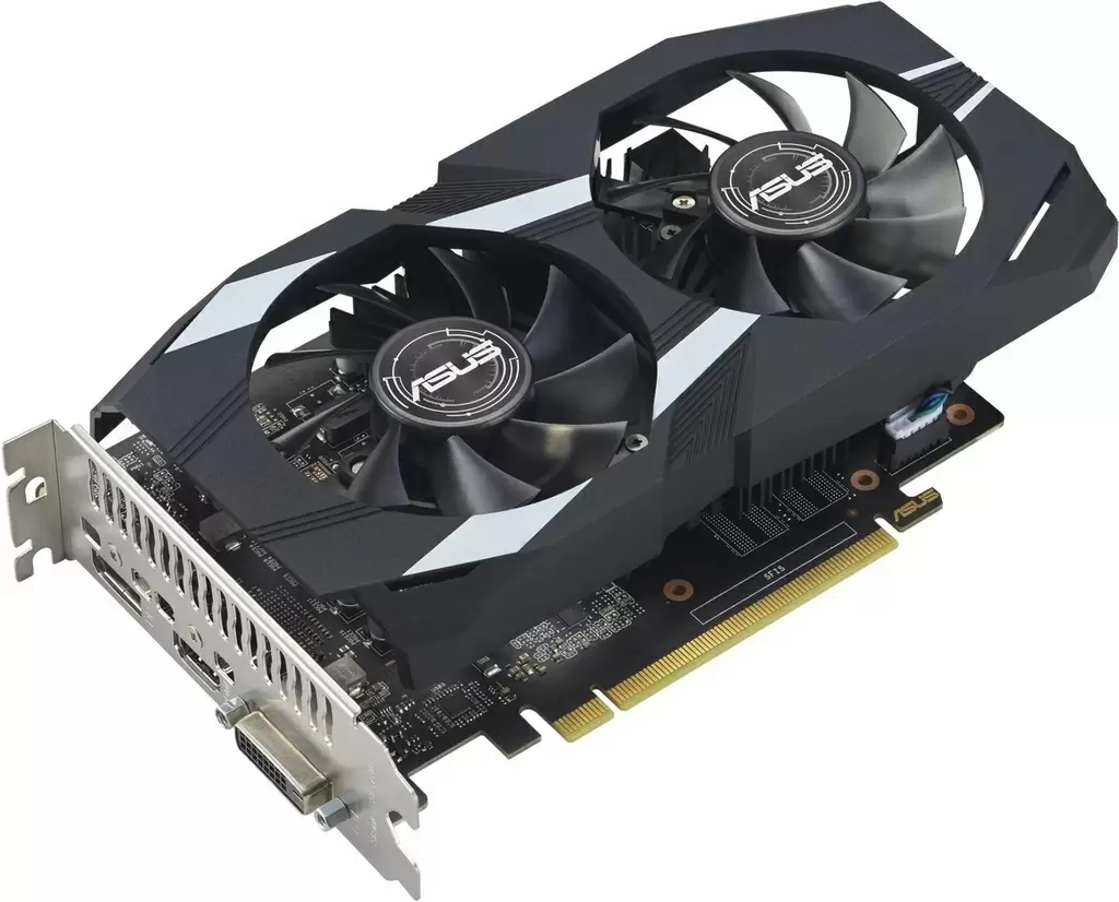 Видеокарта Asus GeForce GTX1650 4GB GDDR6 Dual EVO OC