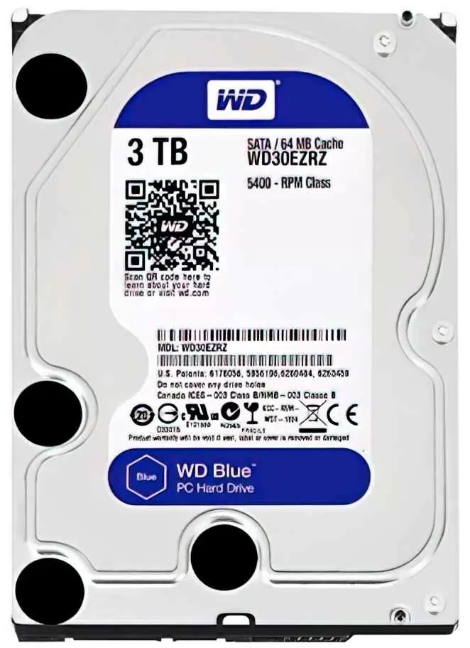 Disc rigid WD Blue 3.5" WD30EZRZ, 3TB