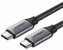 USB Кабель Ugreen USB 3.1 Type C to Type C Nickel Plating 1.5м, серый