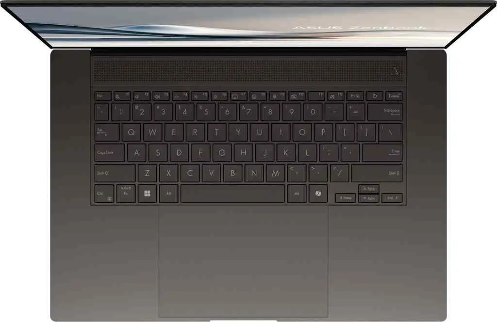 Ноутбук Asus Zenbook S 16 OLED UM5606WA (16.0"/3K/Ryzen AI 9 365/24GB/1TB/Radeon Graphics/Win 11), серый