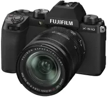 Aparat foto Fujifilm X-S10 + XF 18-55mm Kit, negru