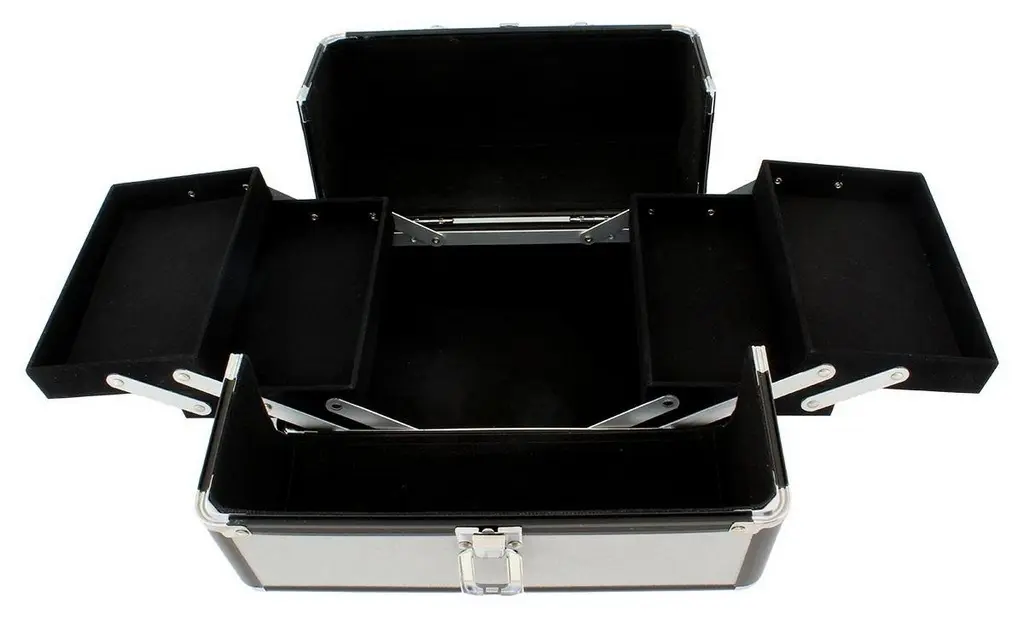 Organizator pentru produse cosmetice Aptel CA4T, negru