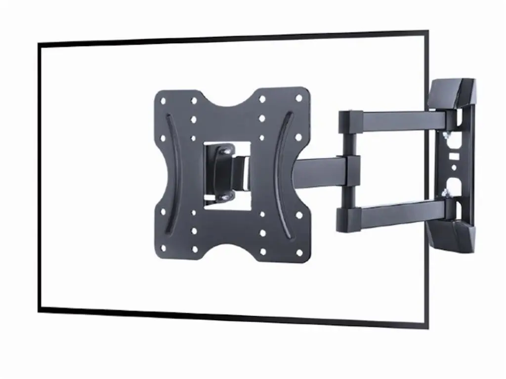 Кронштейн для ТВ Gembird WM-42ST-02, черный, черный