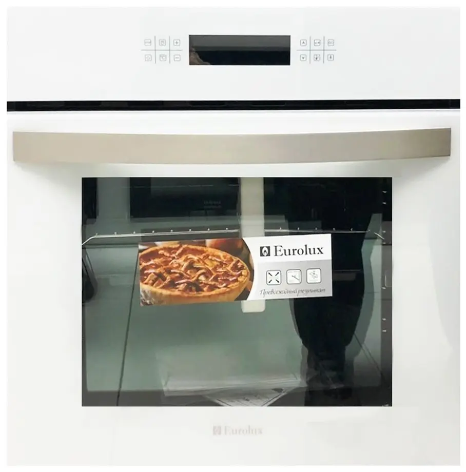 Электрический духовой шкаф Eurolux OVE-610EFTTLWH, белый на tehnoparc.md Электрический духовой шкаф Eurolux OVE-610EFTTLWH, белый