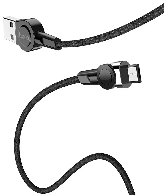 USB Кабель Hoco S8 Magnetic For MicroUSB, черный